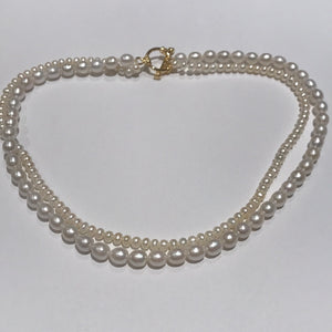 Two Strand Freshwater Pearl Necklaces