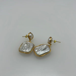 Baroque Freshwater Pearl Earrings