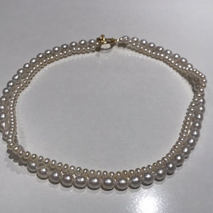 Two Strand Freshwater Pearl Necklaces