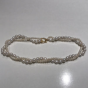 Two Strand Freshwater Pearl Necklaces