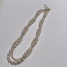 Load image into Gallery viewer, Two Strand Freshwater Pearl Necklaces
