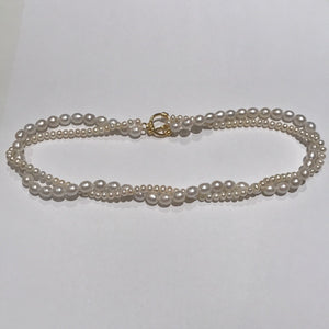 Two Strand Freshwater Pearl Necklaces