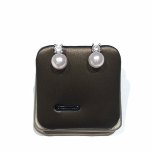 Princesses Akoya Sea Pearls Studs 7-7.5MM