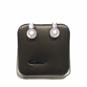 Princesses Akoya Sea Pearls Studs 7-7.5MM