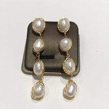 Load image into Gallery viewer, Freshwater Pearl Long Earrings
