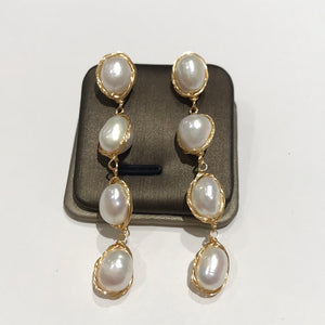 Freshwater Pearl Long Earrings